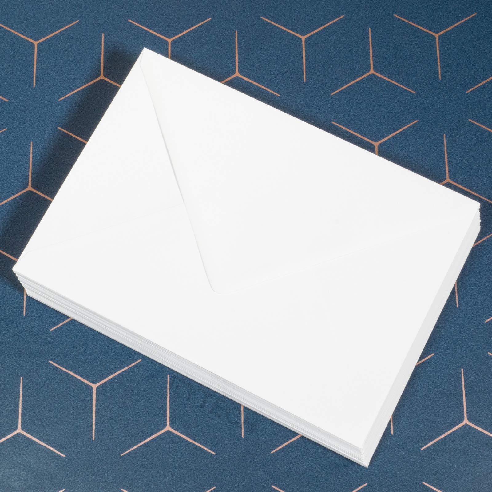 C5 White Greeting Card Envelopes 229MM X 162MM 100gsm Diamond Flap Wedding Invitation (500)