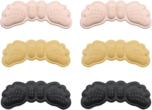 TALLSOCNE Almohadillas de talón para zapatos que son demasiado grandes, agarres de talón para zapatos de mujer, protectores de talón para zapatos,