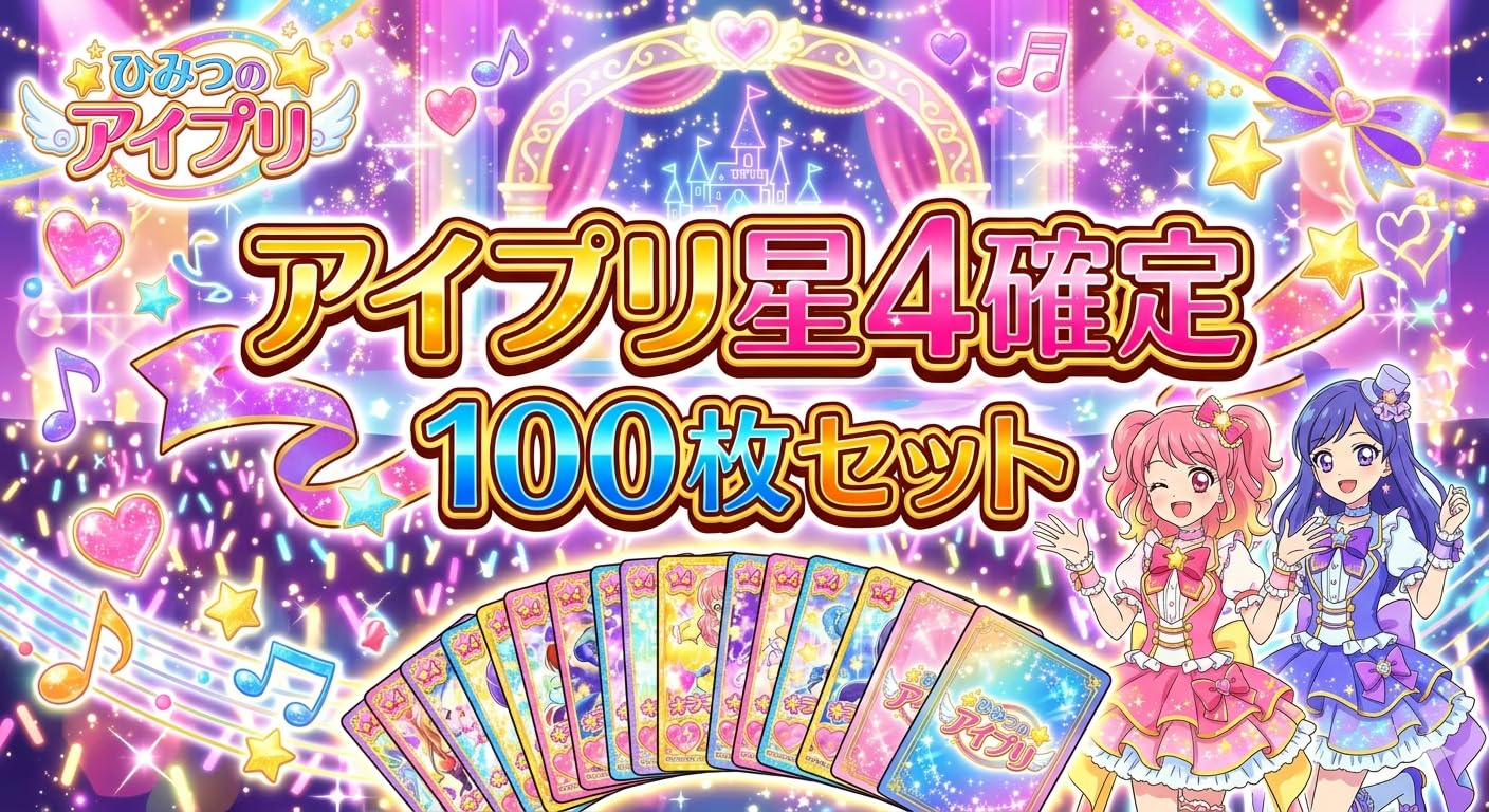 Amazon.co.jp: アイプリ 星4確定 おねがい ひみつのオリパ福袋 大量