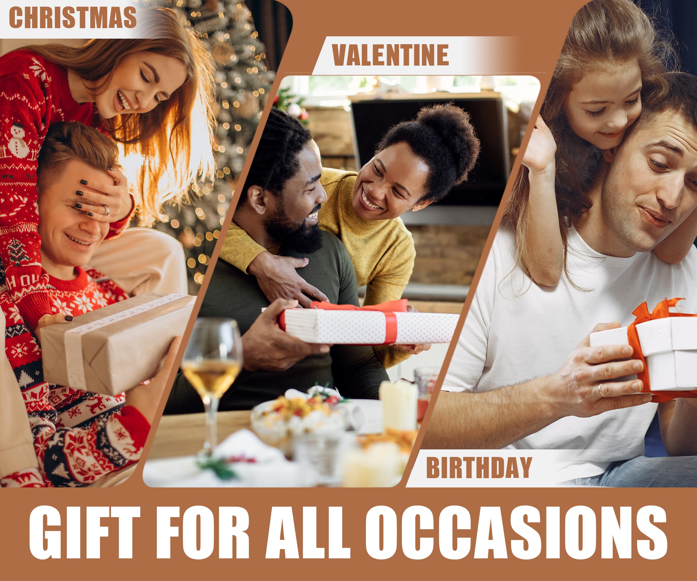 Organizador de escritorio personalizado para hombres, organizador de accesorios hecho a mano con soporte para auriculares, soporte para reloj, ideas de regalo únicas para marido, novio en cumpleaños y