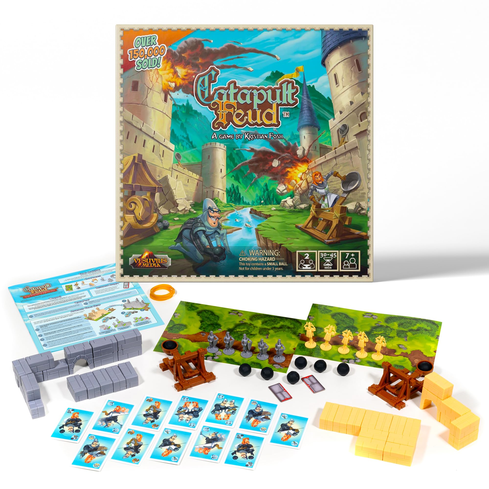 Amazon.com: Catapult Feud Board Game Second Edition – Fun Family