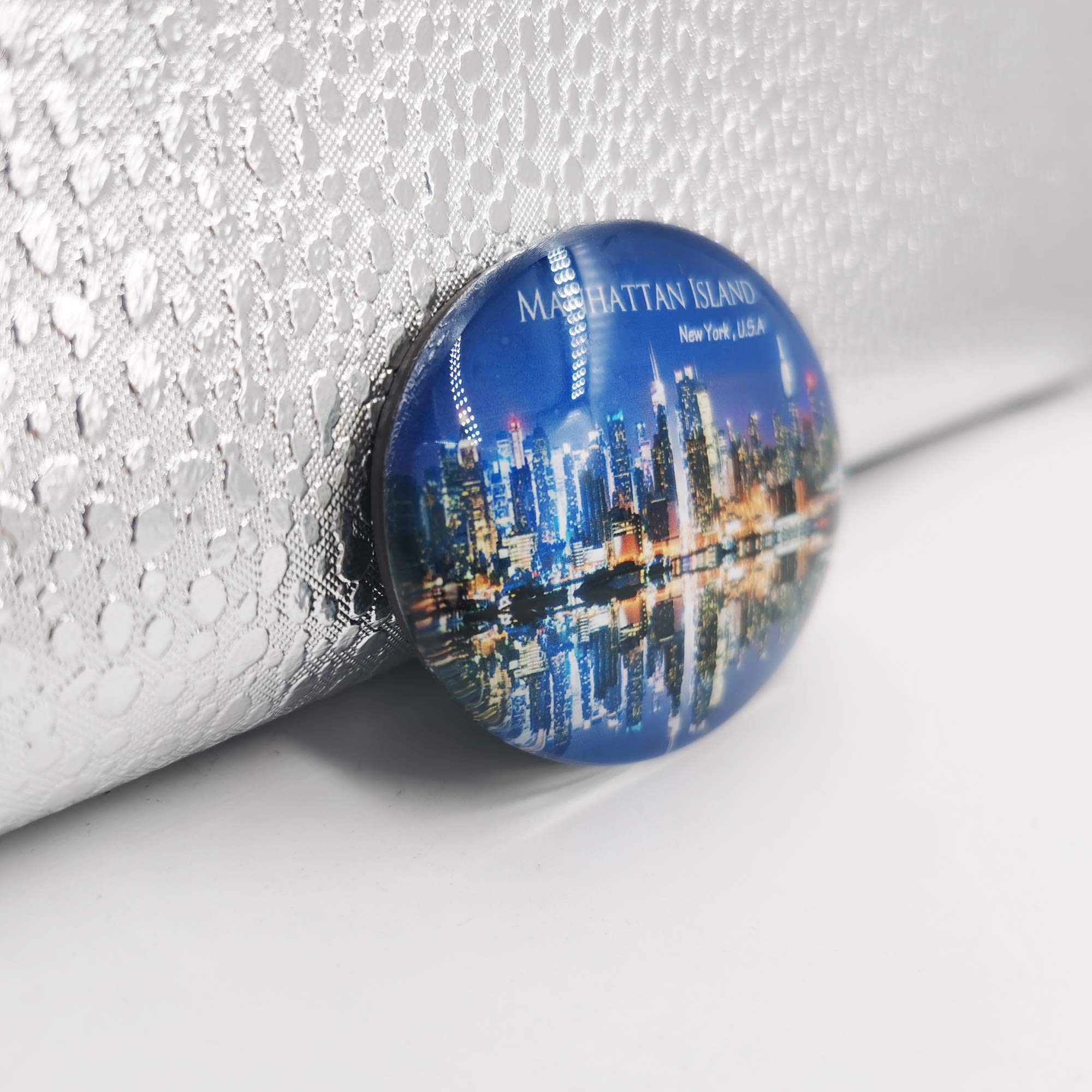 Aimant De Réfrigérateur 3D Manhattan New York USA Souvenir Collection Cadeau Décoration De Maison Cuisine Sticker Magnétique Manhattan New York