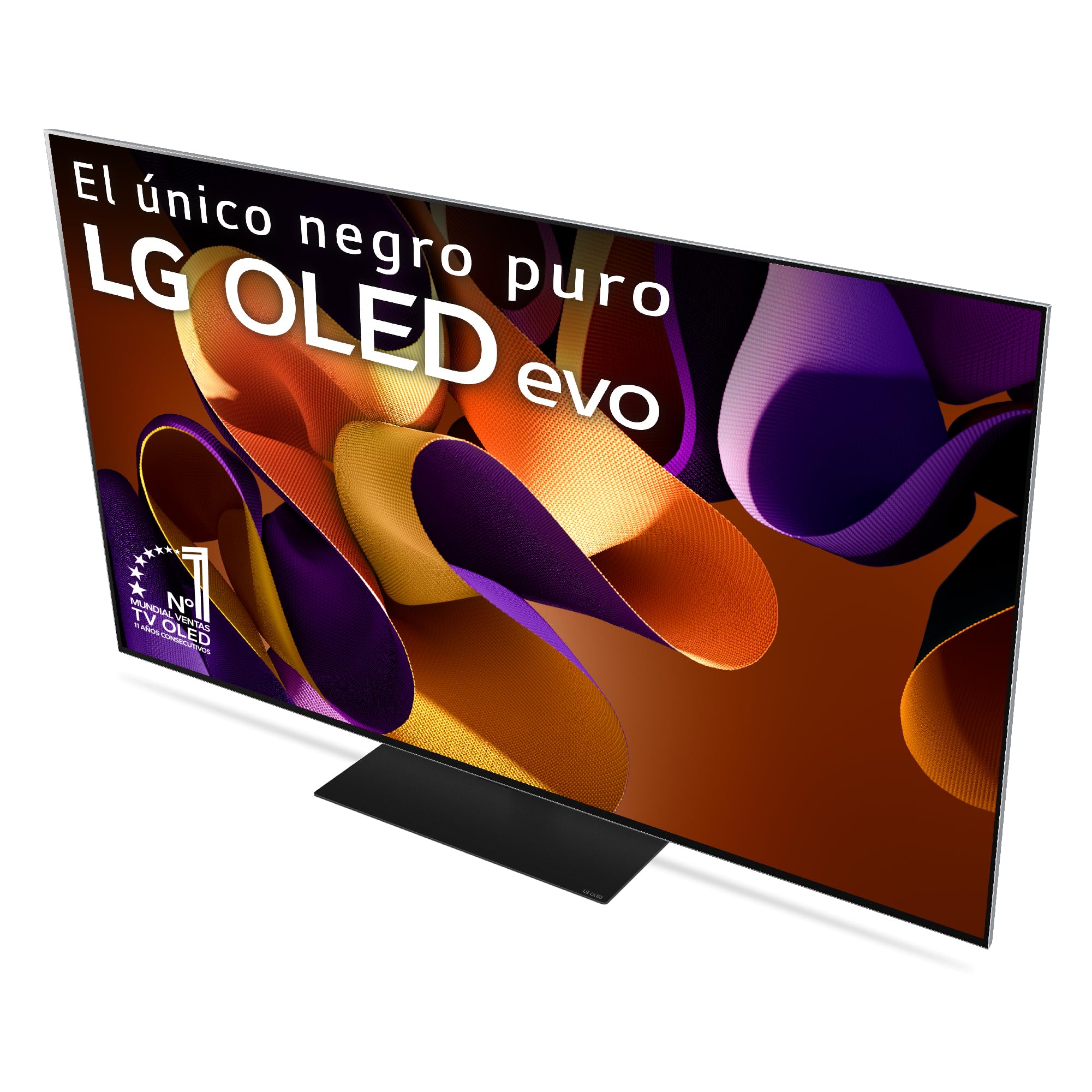 LG OLED55G46LS, 55", OLED EVO* 4K, Serie G4, Smart TV, WebOS24, Procesador a11, Dolby Vision, Dolby Atmos, webOS 24, 3840X2160,TV Gaming, 144 Hz, Negro