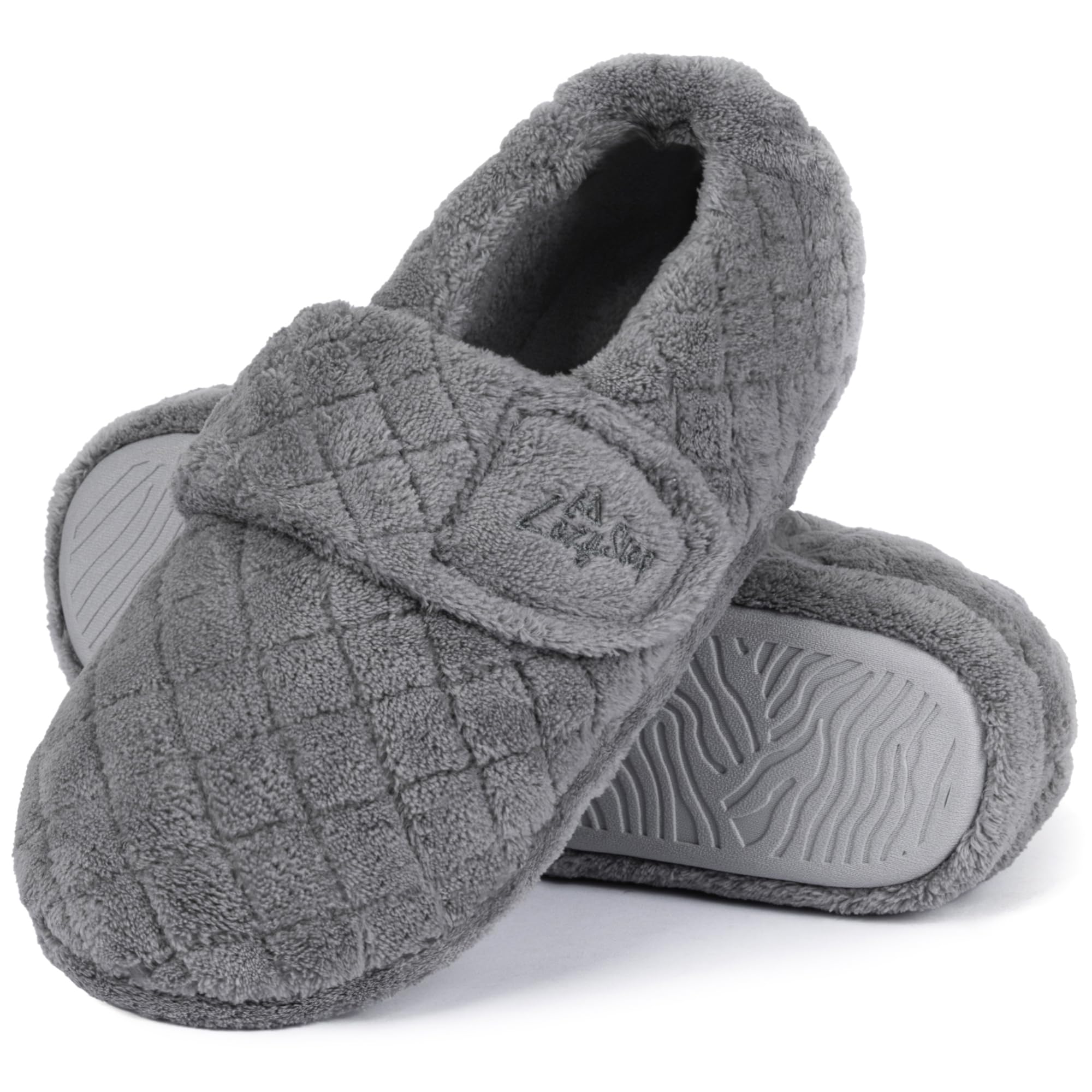 LazyStep Women's Nana Adjustable Slipper with Wide Widths
