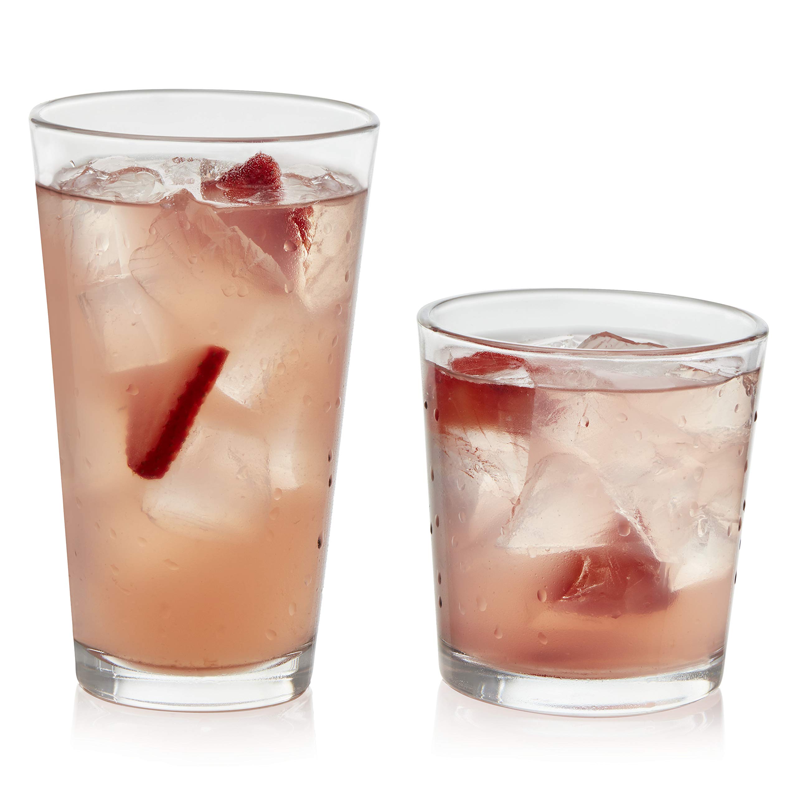 LibbeyFlare 16-Piece Tumbler and Rocks Glass Set