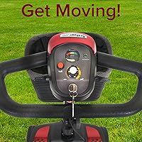 Vista 5 de AlveyTech Llave de repuesto para scooter, para ActiveCare/Drive Osprey 4410, Pilot 2310/2410, Prowler 3310/3410, Spitfire 1310/1410, 4 ruedas