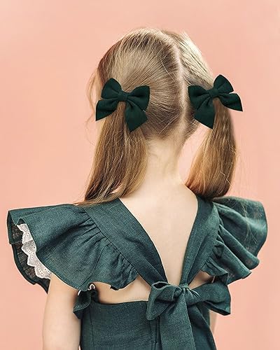 Miniatura 9 de Juego de 80 pinzas para el cabello para bebés, niñas, pasadores, accesorios hechos a mano, clip de cocodrilo para bebés, niños pequeños, adolescentes