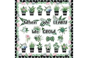 Succulent Classroom Decorations: Grow Positive Vibes with Paper Cutouts