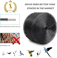 Vista 7 de Panel solar de malla para pájaros, 70 sujetadores de aluminio de 8 pulgadas x 102 pies, panel solar para criaturas separadas, palomas, etc.