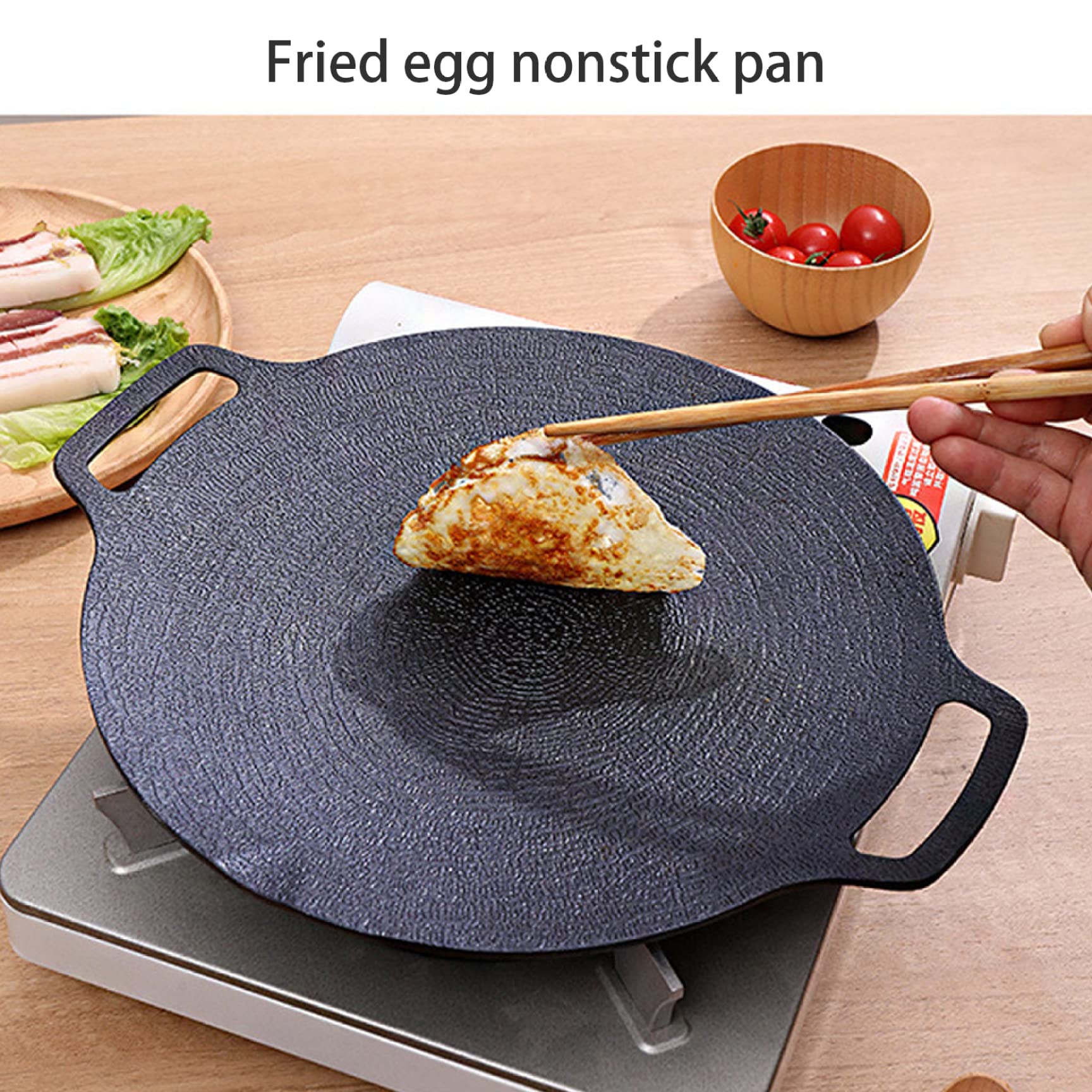 Nonstick Grill Pan, Induction Stove Top Grill Plate, Nigeria