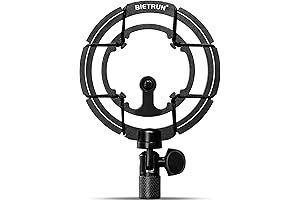 Bietrun Universal Heavy Duty Shock Mount Holder for Microphones
