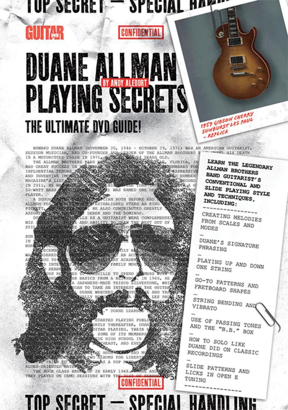 Guitar World -- Duane Allman Playing Secrets: The Ultimate DVD Guide, DVD