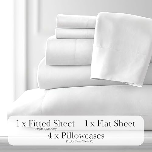 Miniatura 6 de Southshore Fine Living, Inc. Colección premium, juego de sábanas de 6 piezas tamaño Queen con bolsillo profundo y sábana bajera de bolsillo profundo