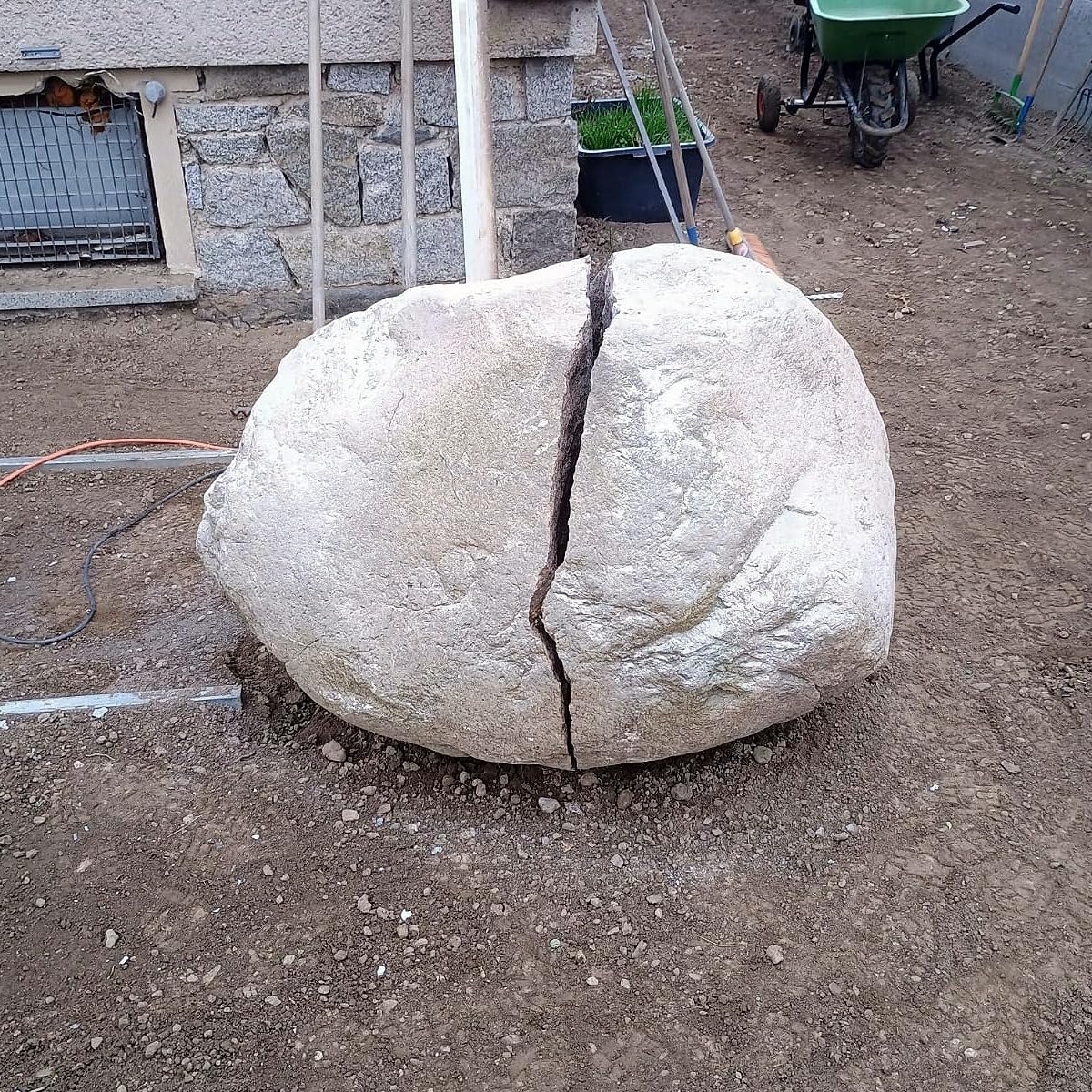 BETONAMIT® Original 5 kg explosionsfreies Sprengmittel | Erschütterungsfreie Zerkleinerung von Fels, Stein und Beton, Kein Sprengschein erforderlich, Auch für Heimwerker