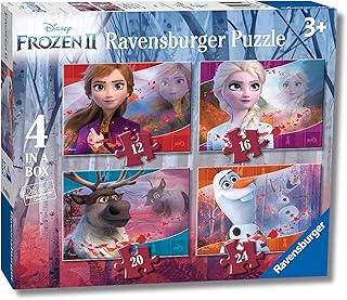 Comprar Ravensburger - Puzzle: Frozen 2, Puzzles Niños 3 Años o Más, Rompecabezas, 4 Puzzles de 12, 16, 20, y 24 Piezas, Regalos Niños 3 Años, 70x50cm The Forest Stewardship Council