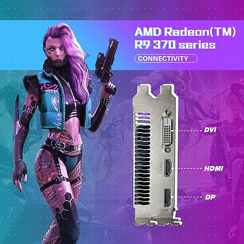 Miniatura 7 de Dell PC de escritorio para juegos RGB, Intel Quad I5 de hasta 3.6 GHz, Radeon R9 370 4G GDDR5, 16 GB de RAM, SSD 512G, WiFi y Bluetooth, teclado y