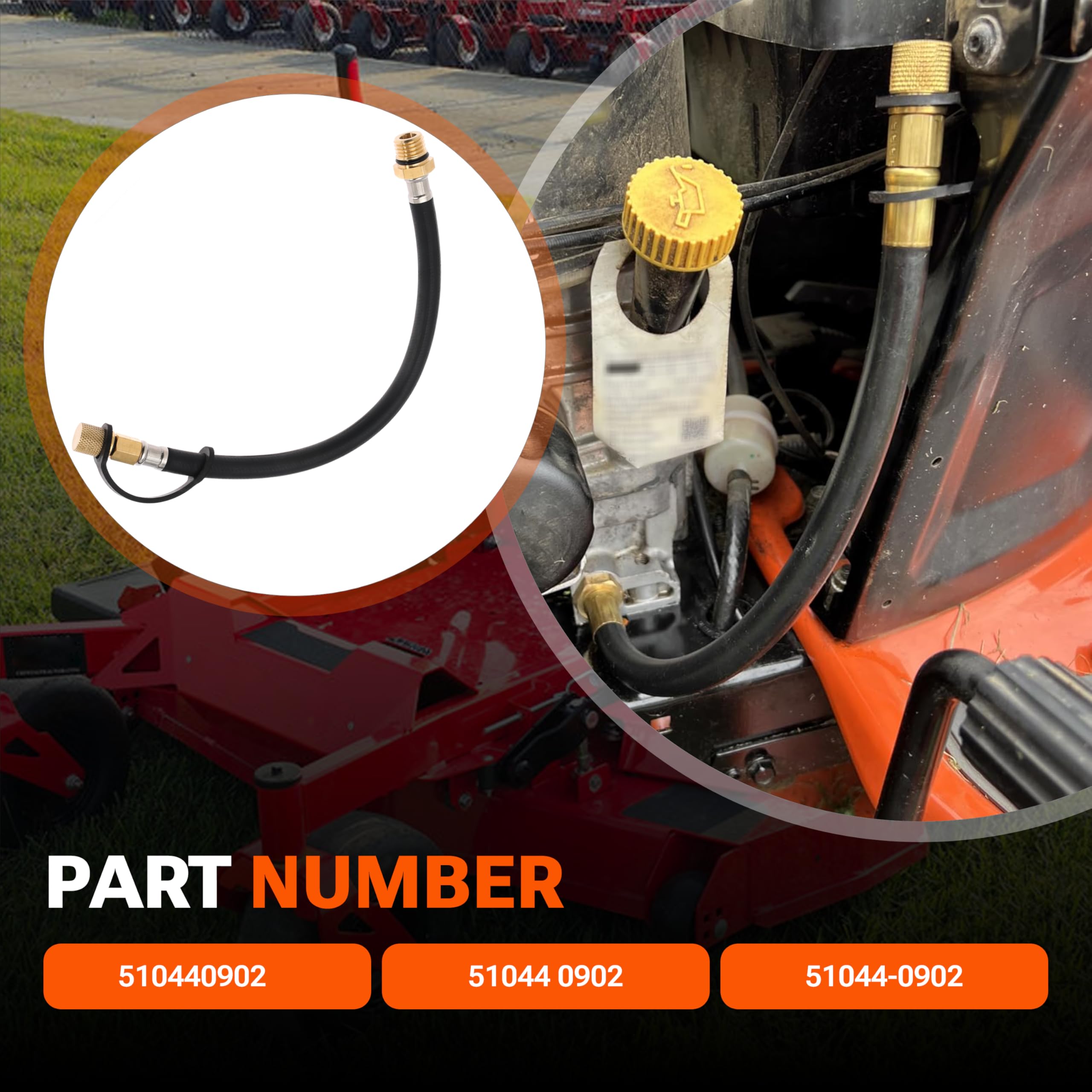 Amazon.com: Oil Drain Hose Replace 510440902, 51044 0902 for