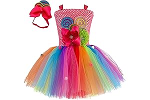 Bewitching Rainbow Tutu: Unveiling the It Clown Costume for Girls