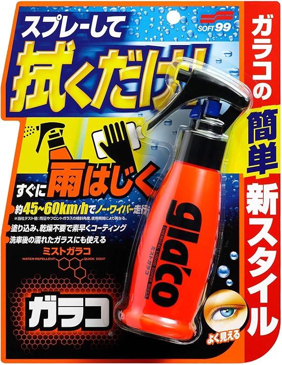 Amazon Soft99 ソフト99 ウィンドウケア ミストガラコ 100ml Htrc3 撥水剤 車 バイク 車 バイク