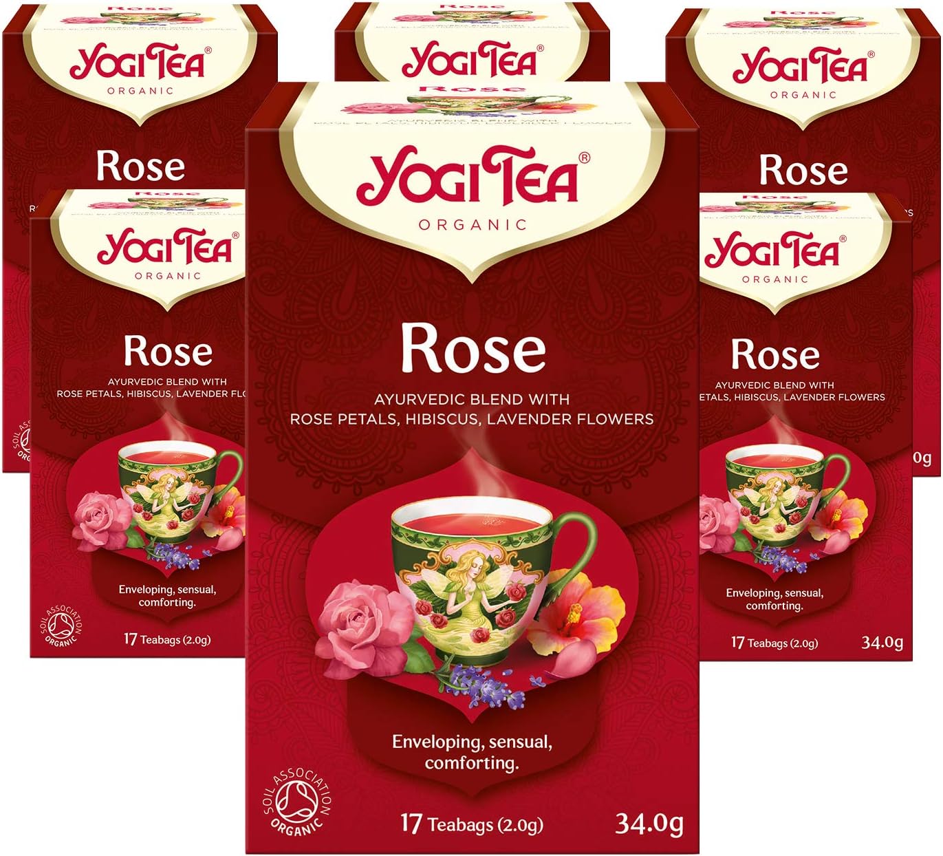 Yogi Tea Rose, 34 gm
