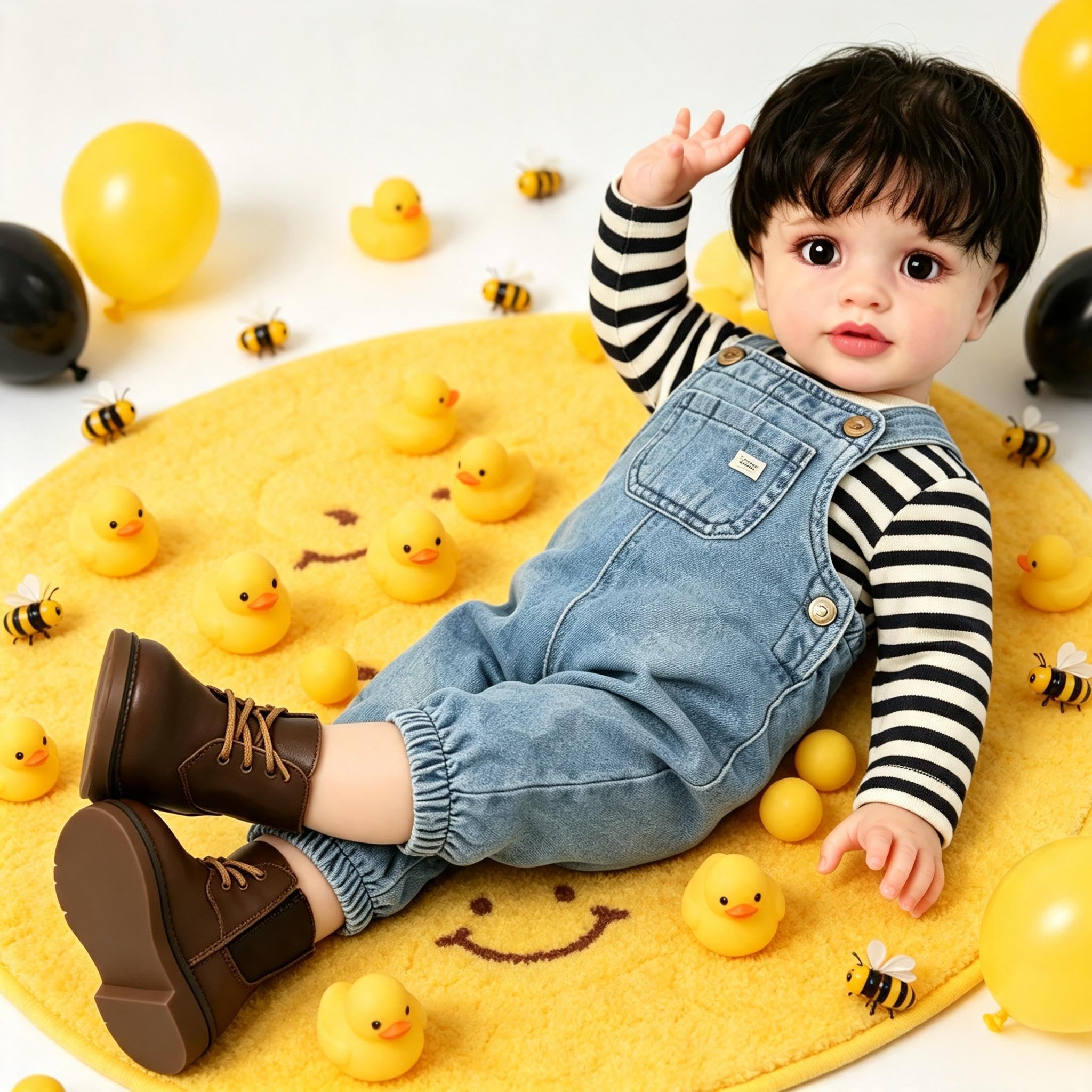 Realistyczne lalki Reborn dla maluchów, Pippa, 66 cm, duży rozmiar, prawdziwe życie, Reborn Baby Doll, realistyczna lalka dla maluchów, miękka tkanina winylowa, ręcznie wykonana, wygląda jak