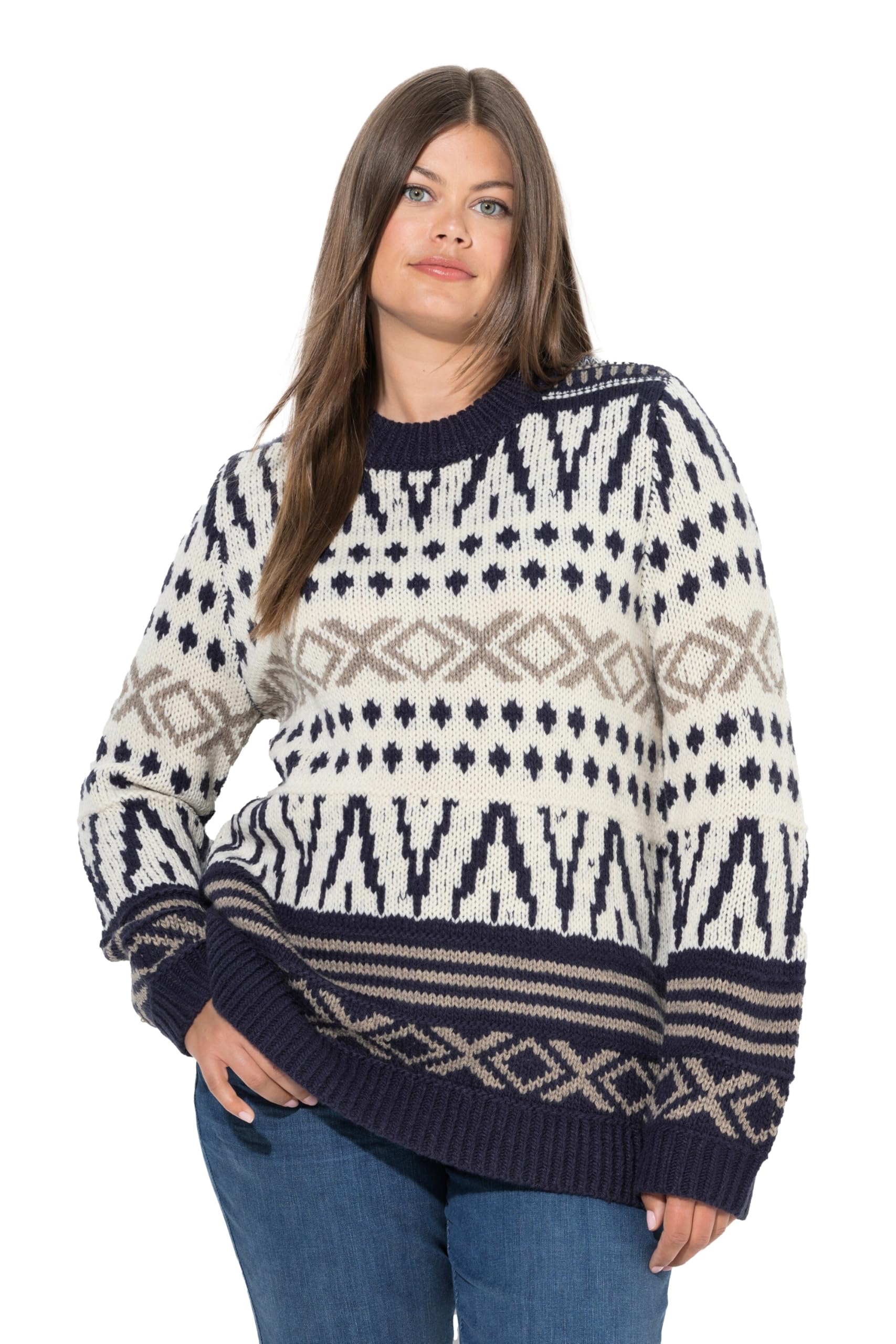 Laurasøn Strickpullover, Troyerkragen, Langarm 842191