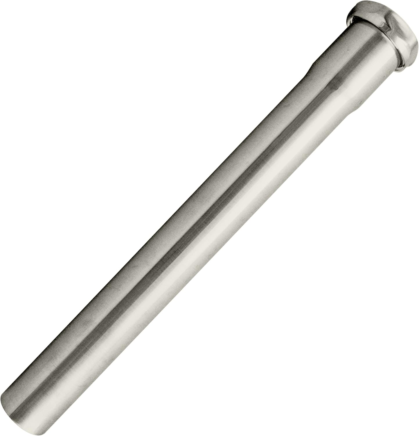 Westbrass A421-05 1-1/4" x 12" Slip Joint Extension Tube, Polished Nickel