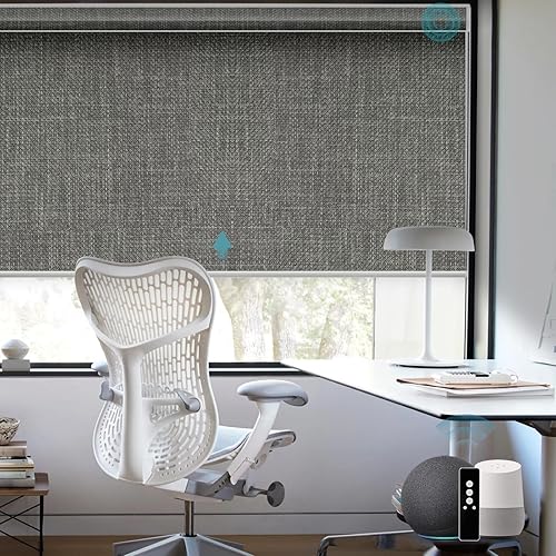 SmartWings Las persianas motorizadas funcionan con Alexa y Google, persianas inteligentes automáticas Z-WaveZigbee con control remoto, persiana