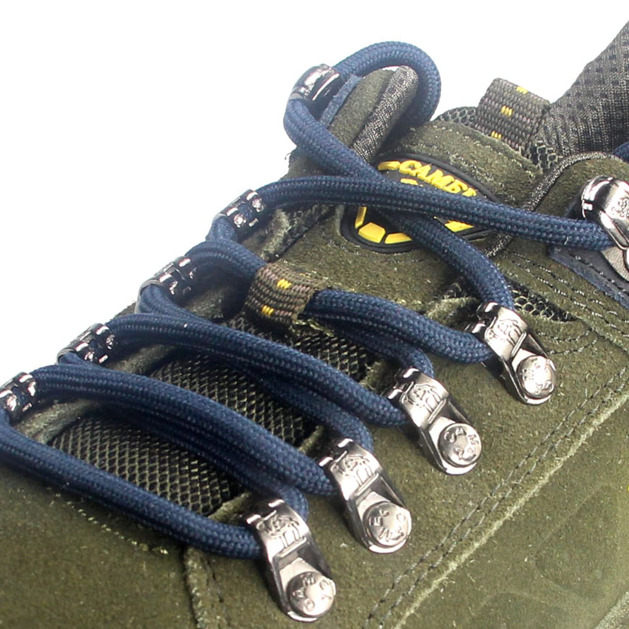 CCSOFTIME Lacets Chaussures Ronds pour Bottes 4mm Résistants Lacets Baskets pour Chaussurs de Randonnée de Sécurité de Travail - 3