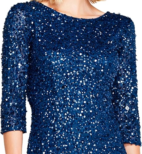 Miniatura 4 de Adrianna Papell Vestido con cuentas para mujer