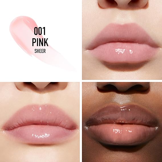 Christian Addict Lip Maximizer Plumping Gloss Hydration #001 Pink, 0.2 Ounce | #001 Pink