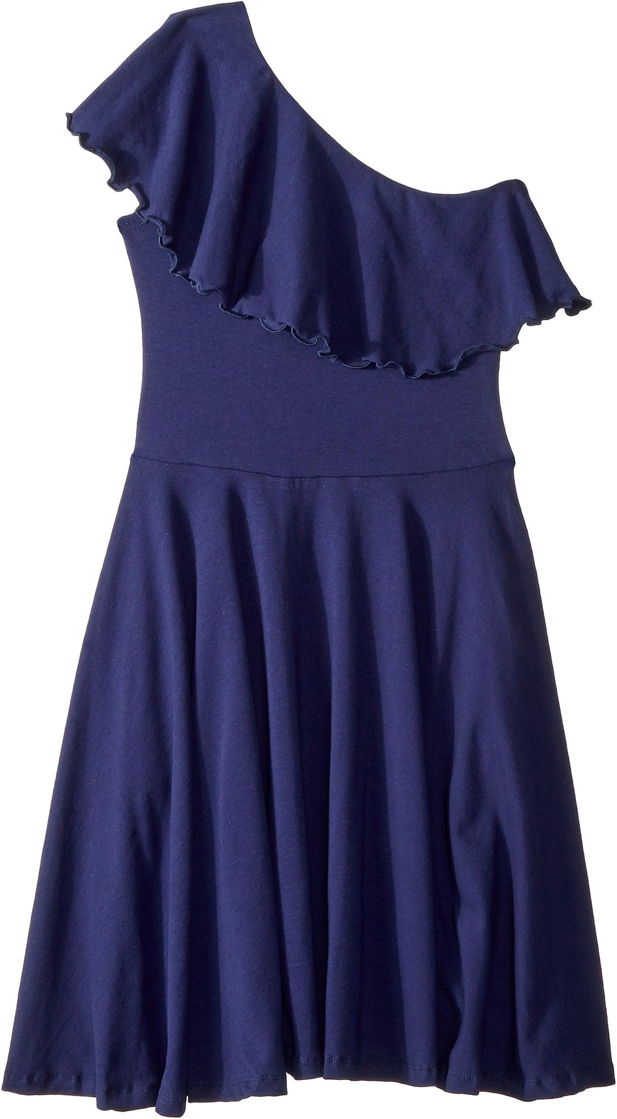 Zoe One Shoulder Knit Dress (Little Kids/Big Kids)