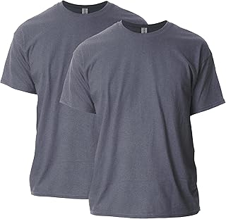 Gildan Cotton T Shirt 2 Pack Heather