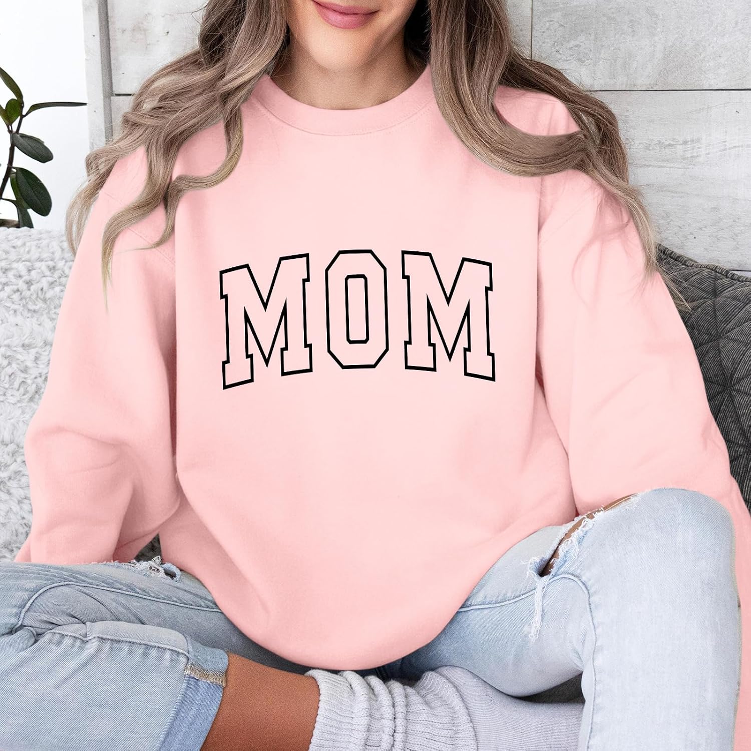 Mom and Dad Sweatshirts Mama Daddy Matching Sweatshirt for Couples Gifts for Mom and Dad Crewneck Long Sleeve Shirts image 4