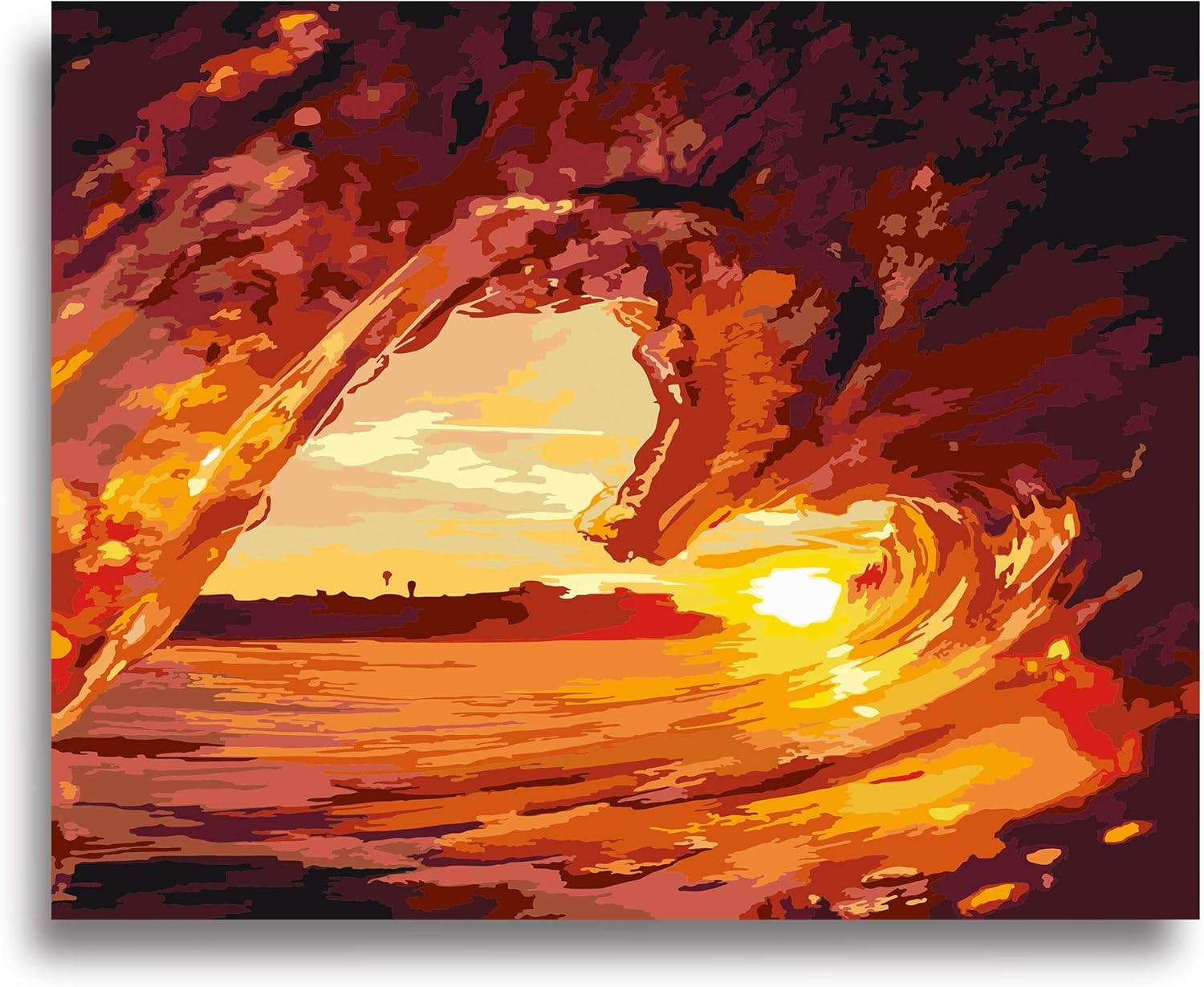 Texture of Dreams DIY Paint by Numbers Canvas Acrylic