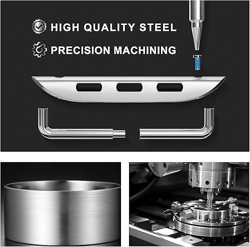 Miniatura 6 de Hapysen Conectores de correa de reloj para adaptador de correa de Apple Watch, accesorio de enlace de repuesto para iWatch Ultra (1.929 in) Series 9