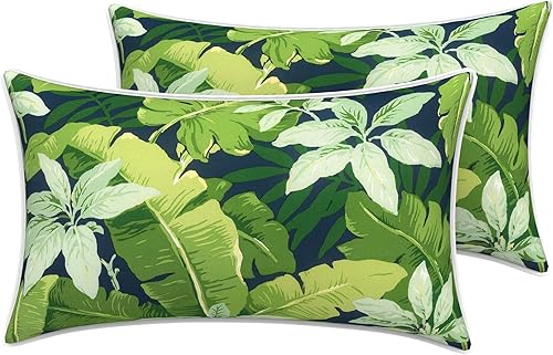 Miniatura 22 de LVTXIII - Juego de fundas para cojines de sofá, patio o sillón de exteriores, cuadradas y decorativas, 2 unidades de 16" x 16", sin relleno