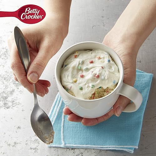 Miniatura 6 de Betty Crocker Mug Treats Rainbow Chip Cake Mix con glaseado, 4 porciones, 13.9 onzas (paquete de 6)