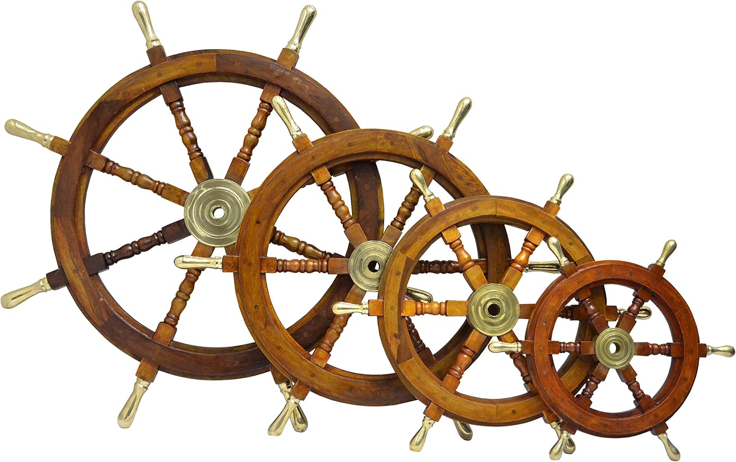INIReplicas Ship Wheel Ships Steering Wheel Nautical Wheel