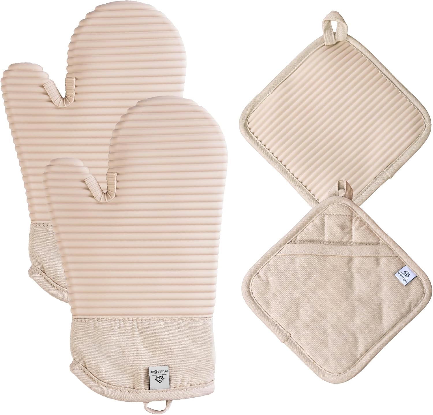 Milkshake Silicone Oven Mitts