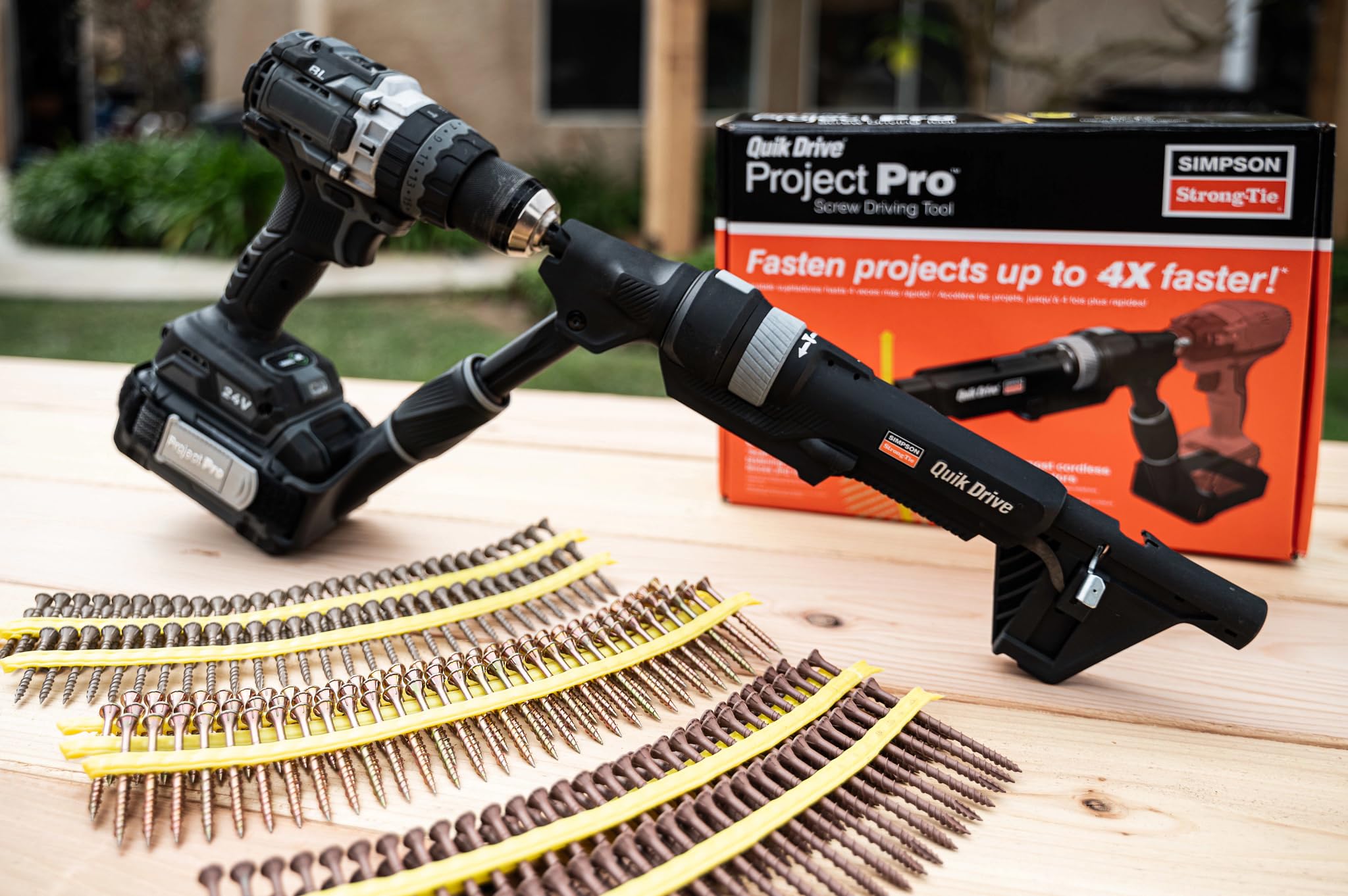 Simpson Strong-Tie QDPROJECTPRO Quik Drive Project Pro Screw