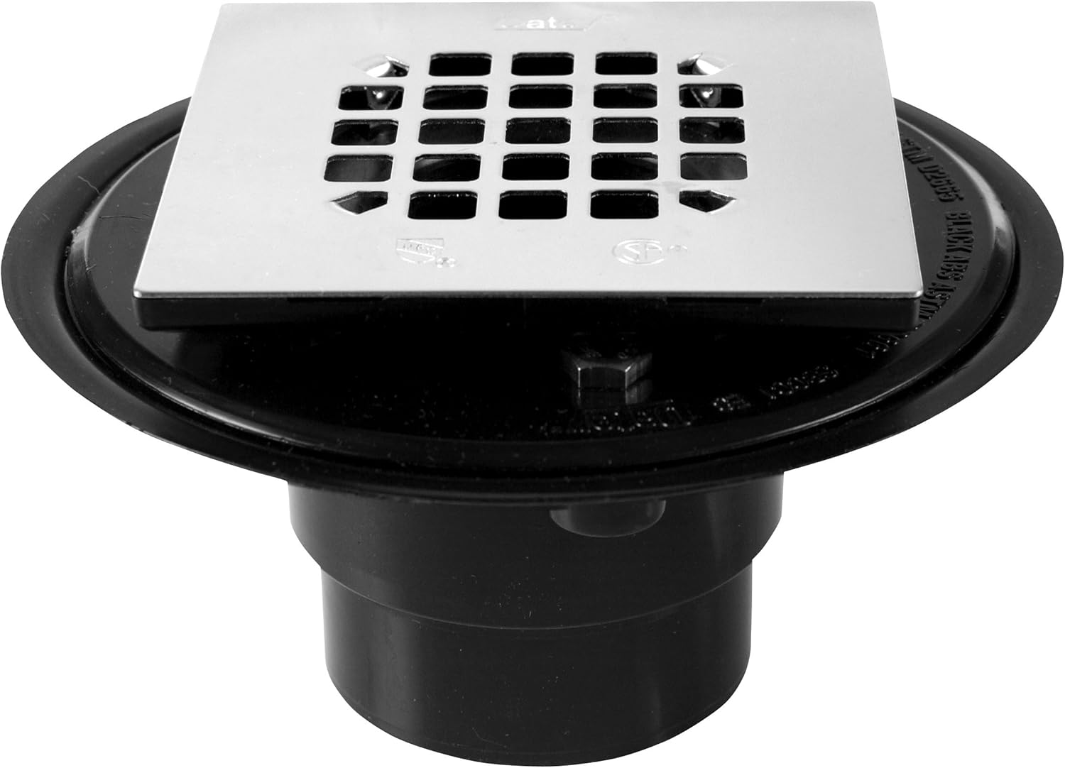 Oatey 42238 Bathroom Sink and Tub Drain Strainers, 2" or 3", Black