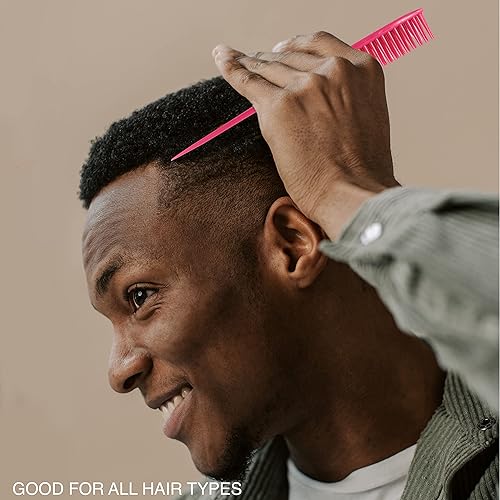 Miniatura 5 de Allegro Combs Peines para peluquería de peluquería de peluquería de 3 filas para cabello natural y pelucas para cabello rizado, fabricados en los