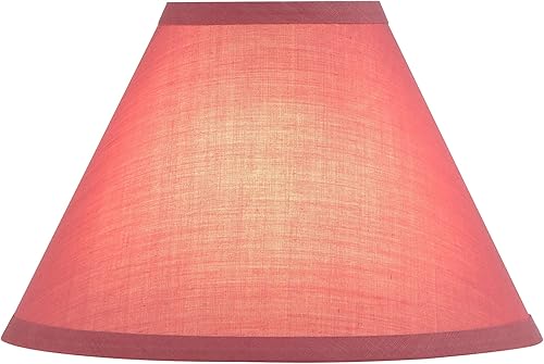 Miniatura 4 de Aspen Creative 56009, Empire Uno - Persiana para lámpara, ciruela, 4 pulgadas superior x 10 pulgadas inferior x 7 pulgadas de altura inclinada,