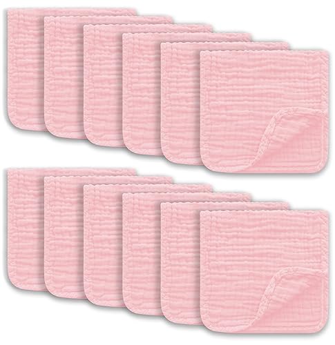 Paños de muselina para eructos, grandes, 100% algodón, para niños y niñas, artículos esenciales para bebés, extraabsorbentes y suaves, para registro