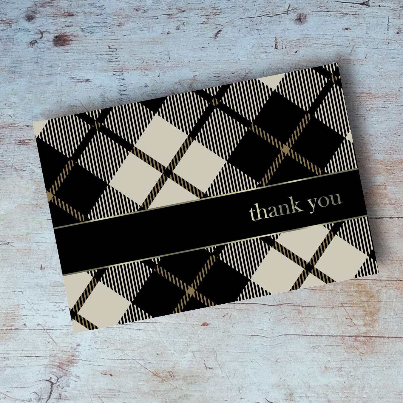Great Papers! Lovely Lace - Tarjeta de agradecimiento y sobre (plegada)