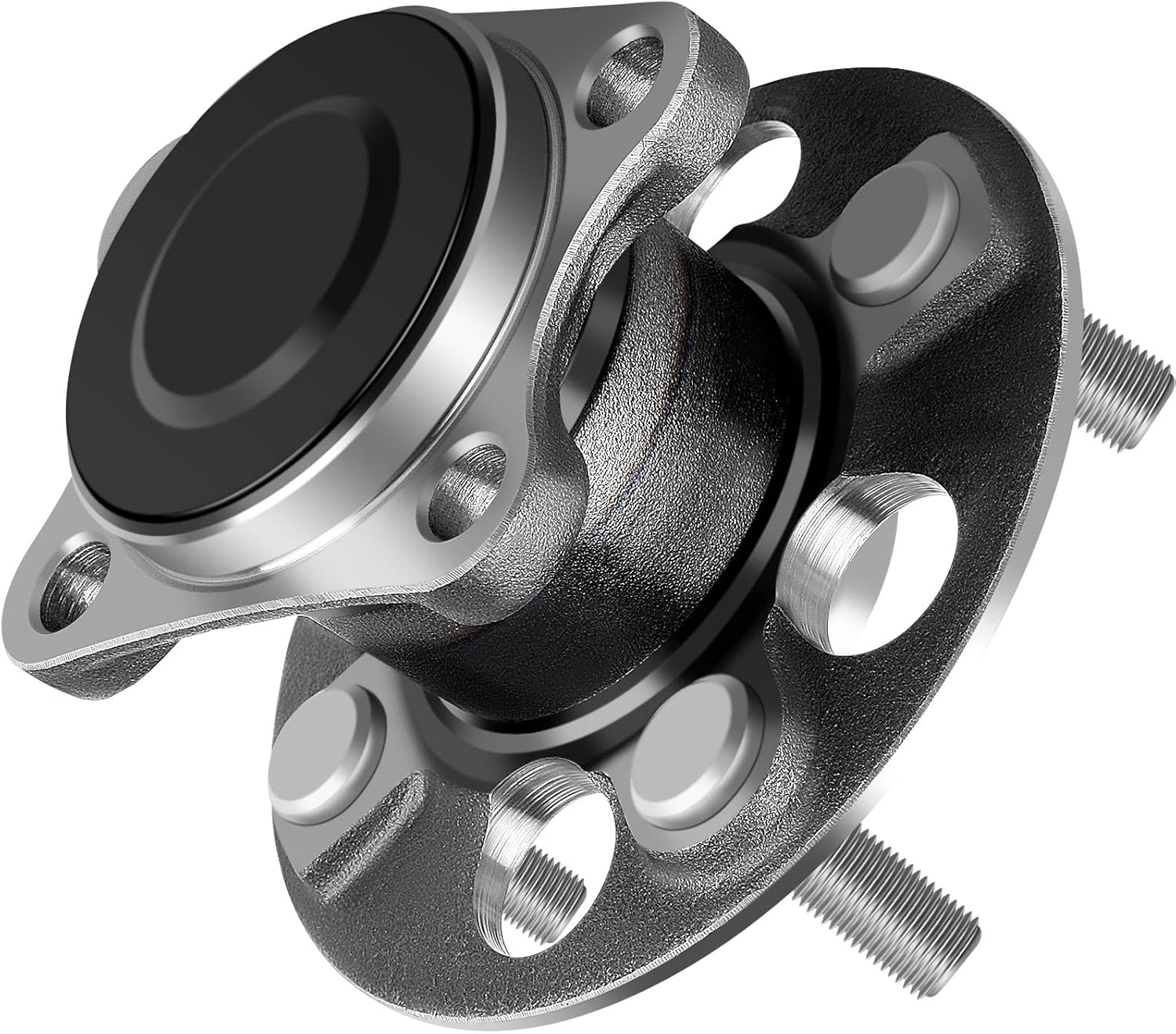 ECCPP Rear 4 Lugs Wheel Bearing and Hub Assembly For 2007-2011 For Toyota Yaris Wheel Hub Bearings 512371