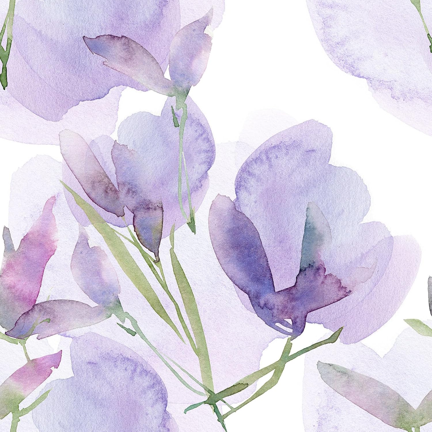 Large Floral Peel and Stick Wallpaper Contact Paper Removable Leaf Boho Easy Peel Off Vinyl Wall Paper Self Adhesive for Bedroom Living Cabinet Room 17.7in x 32.8ft