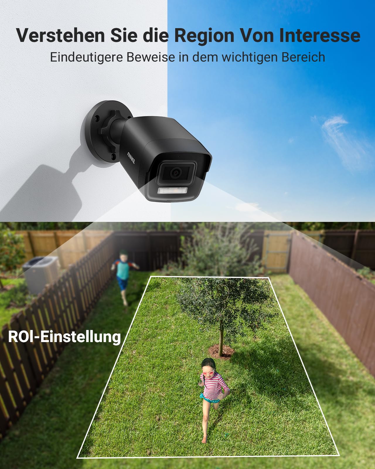 ANNKE 3K/5 MP kamera do monitoringu zewnętrzna, 6 x 3K PoE IP kamera outdoorowa z inteligentnym rozpoznawaniem osób i rozpoznawaniem pojazdu, 8CH 6 TB HDD NVR do monitoringu wideo 24/7, widoczność w