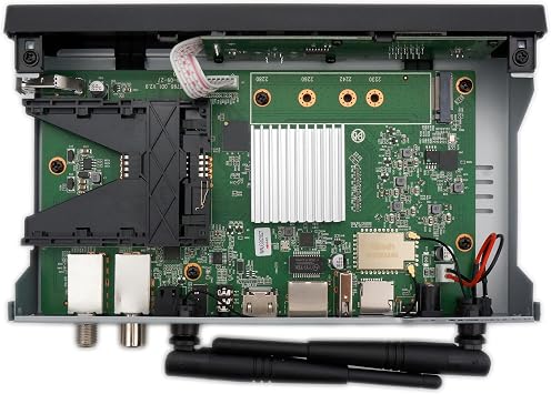 Octagon SF8008 4K Combo Supreme V3 UHD E2 1xDVB-S2X 1x DVB-C/DVB-T2 Linux PVR Sat Receiver 2.4/5G Dual-Band WiFi 1Gbit LAN M.2 Interface BT 5.1 IR Remote Control HTS e-com HDMI Cable
